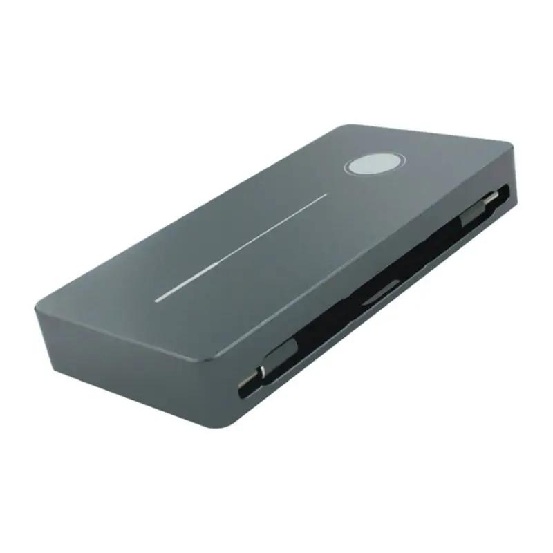 Tthunderbolt 3 m.2 nvme 20Gpbs Portable External Enclosure NVME TO  Type C3.1 USB3.1 M.2 PCIE U.2 SSD aluminium case